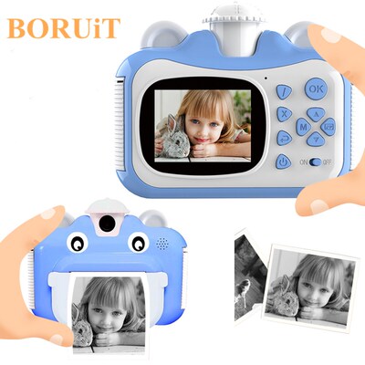 Children Camera Instant Print Camera For Kids 1080P HD Came