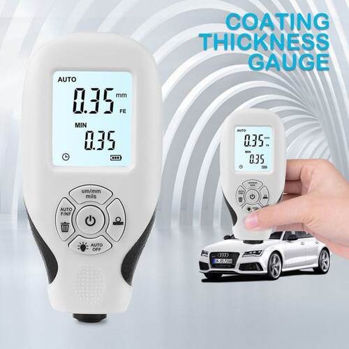 Digital Coating Thickness Gauge 0.01mm 1mil Thickness Meter
