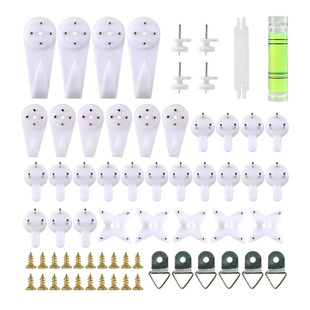 Wall Picture Hooks Heavy Frame Strong Nail Fixing Kit Nail H