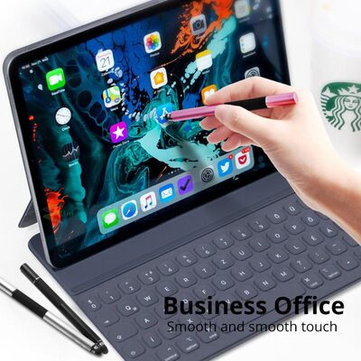 2 In 1 Stylus  Smartphone Tablet Touch Pen Thick Thin Drawin