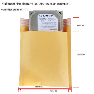 Kraft Paper Bubble Envelope Bag Padded Mailers Shipping Enve