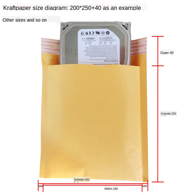 Kraft Paper Bubble Envelope Bag Padded Mailers Shipping Enve