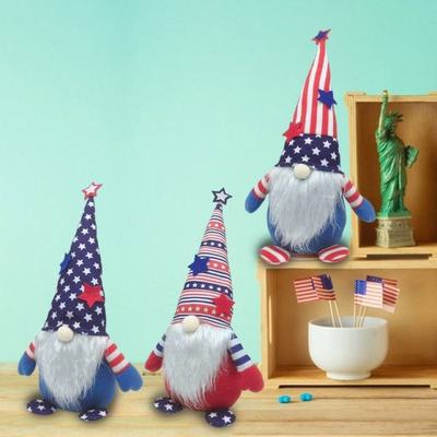Patriotic Gnome Veterans Day Independence Day Tomte 4th of J