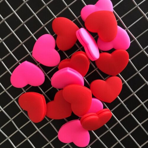 Red/Pink Tennis Racket Shock Absorber to Reduce Tennis Racq