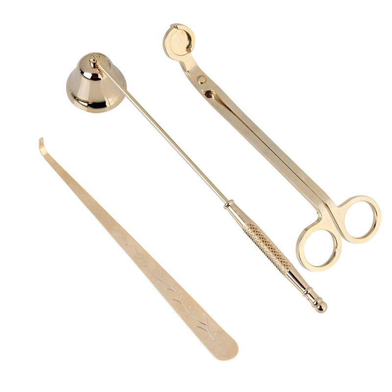 hot candle snuffer candle accessory set, best gift with wick
