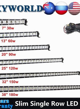 SuPEr SLim LED Light BAr OffrOAD 7 13 20 25 32 38 inch  AZ P