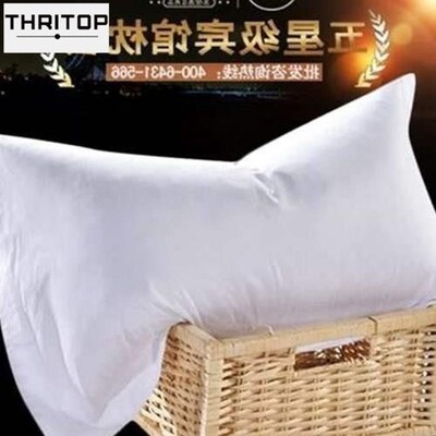 Hotel hotel room bedding pure cotton pillow cases pure white