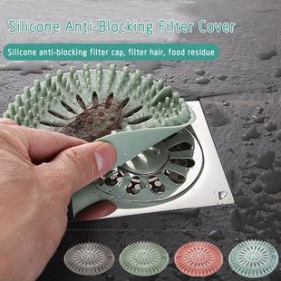 Sink Sewer Filter Shower Drain Strainers Bathtub Stopper Sil
