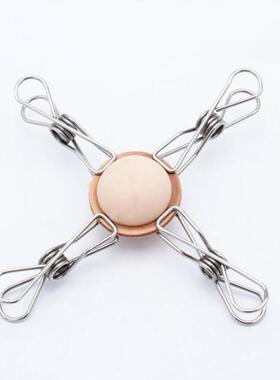 10pcs/lot Hand-made leather ware DIY stainless steel fixed c