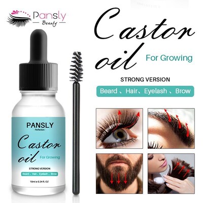 Organic Castor Oil Natural Hair Beard Growth Serum Hair Car