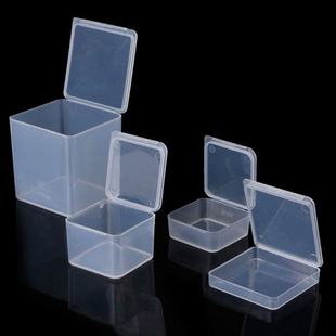 Plastic Square Clear Plastic Containers Jewelry Beads Storag