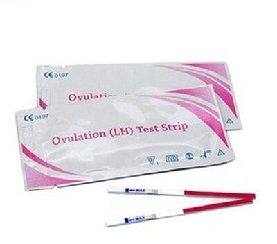 5PCS ovulation test strip（LH）ing test PH Test Strip saliva