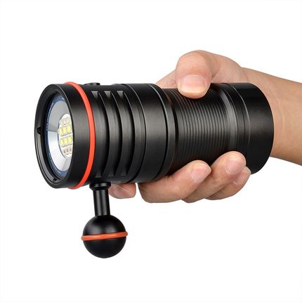 TrustFire LED Professional Diving Flashlight Wide Angle Bea