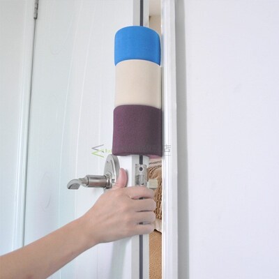 2pcs New Jammer Door Stopper holder wall protector door bump