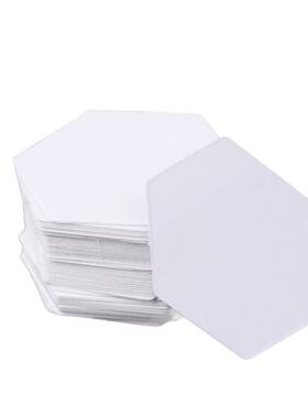 100Pcs Hexagon Templates for Patchwork Paper Quilting Sewing