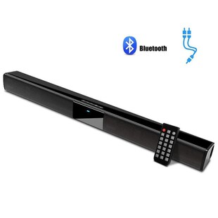 Wired and Wireless TV Soundbar 20W, Bluetooth Sound Bar TV S
