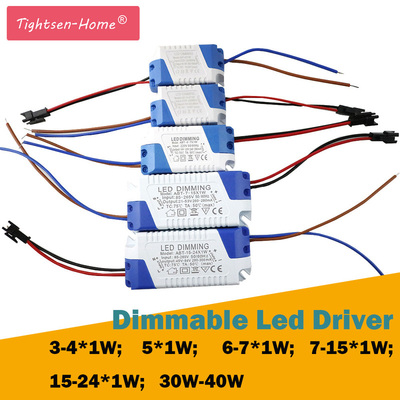3-40W Dimmable Isolated LED Driver AC85-265V DC3-85V Light T