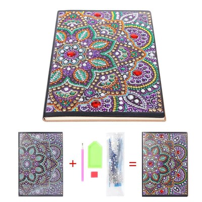 5D DIY Diamond Painting  A5 Notebook Diary Book Sketchbook S
