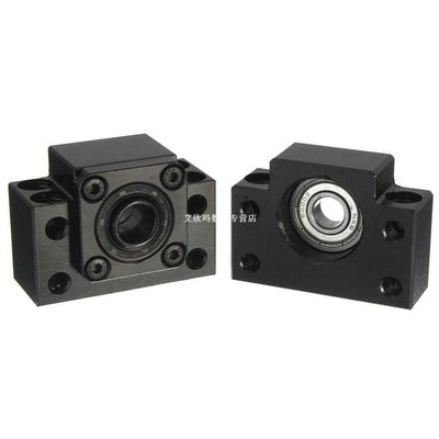 BF12+BK12 Carbon Steel Thread Rod Ballscrew End Supports Bea