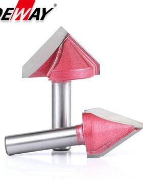 *1pcs 6mm V Bit End Mill CNC 3D Router Bits Wood Solid Tungs