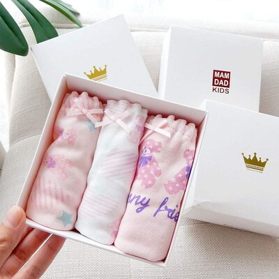 Children's medium and large children's cotton underw