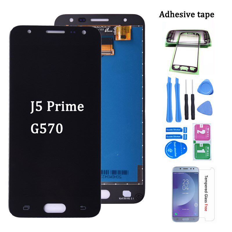 0" samsung j5 prime lcd g570 g570f g570m