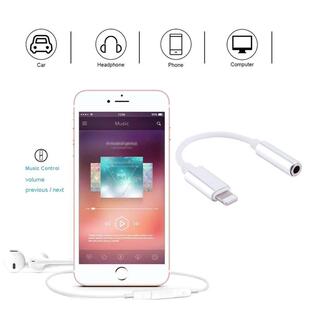 For Apple iPhone Headphone Lightning to 3.5mm Jack Adapter