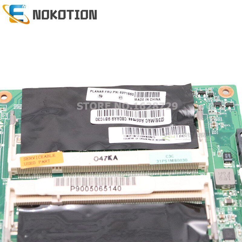 63Y1560 63Y1562 DAPS1AMB8C0 MAIN BOARD  Lenovo E30 Laptop Mo