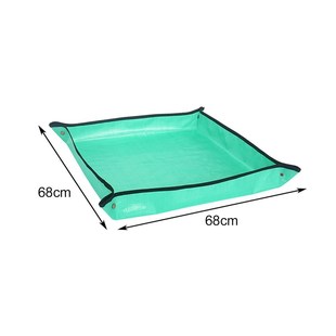 68CM/100CM Planting Mat PE Gardening Mat Green Gardening Pad