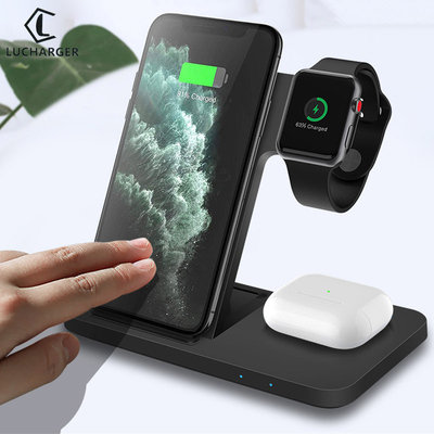 3 in 1 Qi Wireless Charging Station For iPhone 12 11 XS XR
