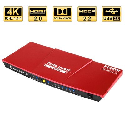 HDMI 4K ltra HD 4x1 HDMI KVM Switch 3840x2160@60Hz 444 wit
