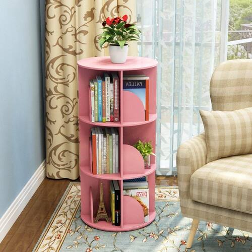 Corner-Table Bookcase Rotating-Bookshelf Louis Children'