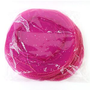 300pcs diameter 35cm rose red Round Sachet Organza Bag Draws