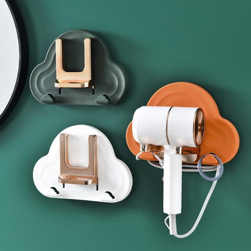 Hair Blower Racks Durable Hair Dryer Storage Holder Foldable-封面