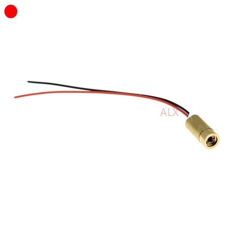 9MM 650NM 5MW red Point Laser Head 3V 5V laser diode semicon