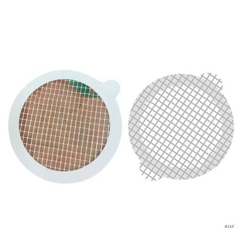 25x Disposable Bath Sink Drain Filter Bathroom Shower Hair C