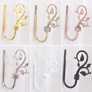 2 Pcs Curtain Holdback Retro Curtain Tiebacks Wall Mounted H