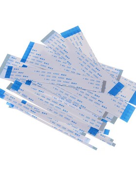 10PCS NEW FPC Ribbon Flexible Flat CABLE PITCH 0.5MM 100MM A
