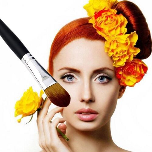 1pcs Professional Cosmetic Makeup Synthetic Fiber Brush For