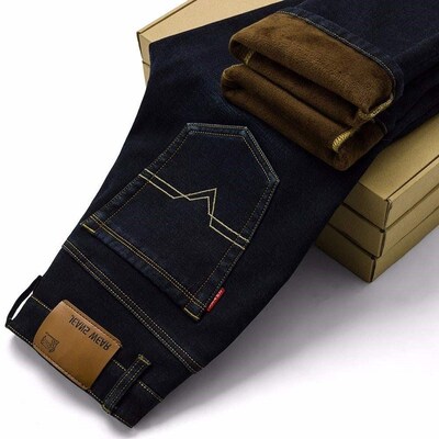men jean trousers jeans pants for men men pants winter warm