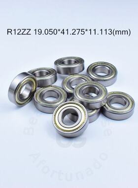 R12ZZ 19.050*41.275*11.113(mm) 10pieces bearing free shipppi