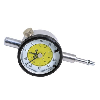 MINI Dial Indicator 0-10 mm Meter Precise 0.01 mm Resolution