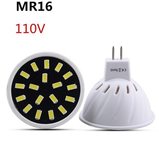 MR16 Lampada LED Lamp SMD 5733 110V 120V Ampoule LED Spotlig