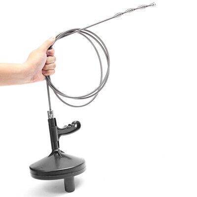 Sink Pipe Drain Cleaner Unblocker Auger Unblock Plunger with