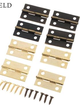 10Pcs 24*16mm Furniture Hinges Cabinet Drawer Door Butt Hing