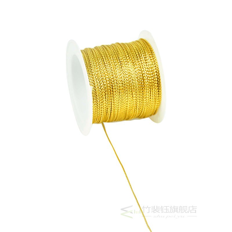 20Meters 1mm Rope Gold Silver Red Cord Thread Cord String St
