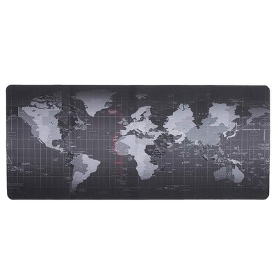 Mouse Pad Black Gaming Mouse Mat Large Mousepad Keyboard Mat