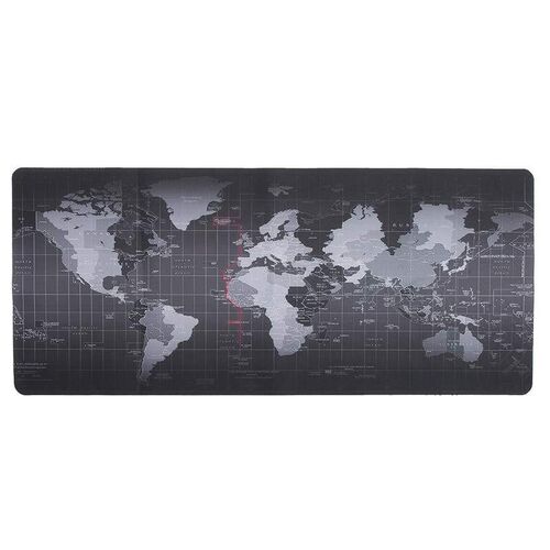 Mouse Pad Black Gaming Mouse Mat Large Mousepad Keyboard Mat