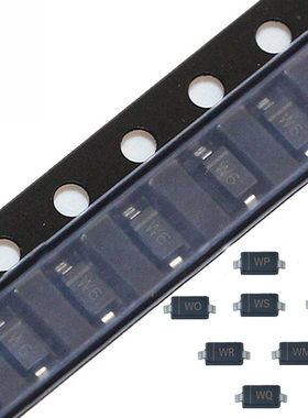 100Pcs SMD Zener Diode SOD-123 BZT52C11 WG BZT52C12 WH BZT52