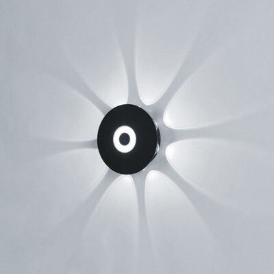 LED Wall Lamp IP65 Waterproof Indoor Outdoor Lighting Alumin